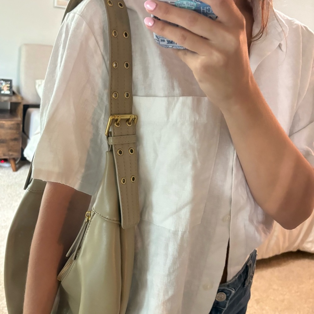 Green Shoulder Bag